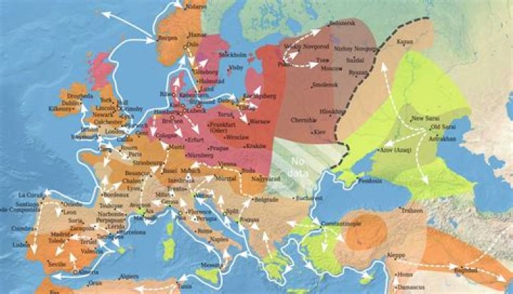 How did trade spread disease