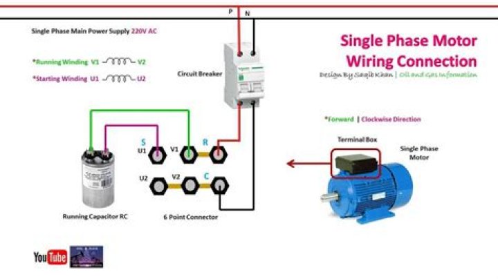How do 2 speed single phase motors work