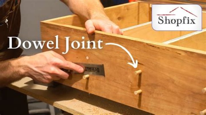 How do dowel joints work