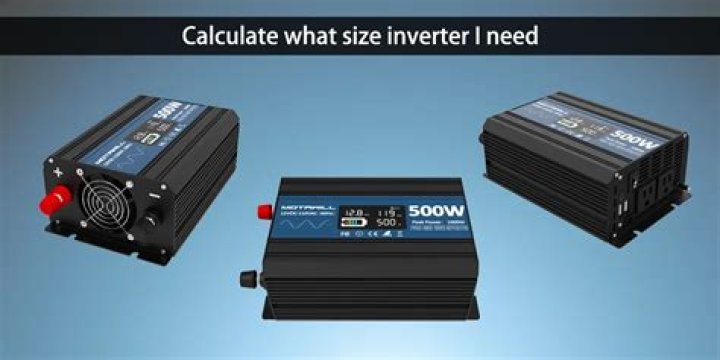How do I calculate what size inverter I need