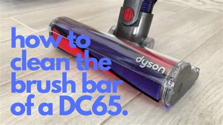 How do I clean my Dyson dc65 Animal