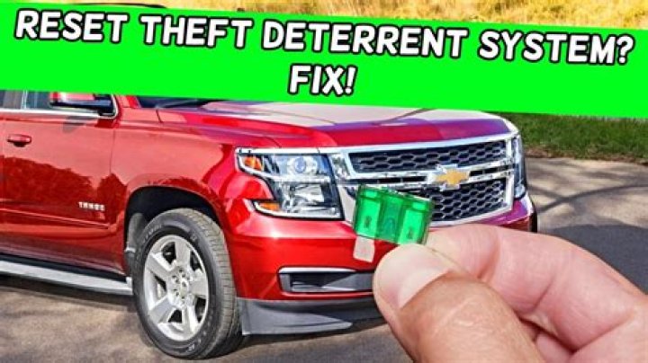 How do I disable theft deterrent