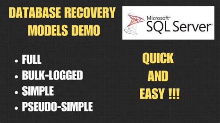 How do I find my SQL Server recovery model