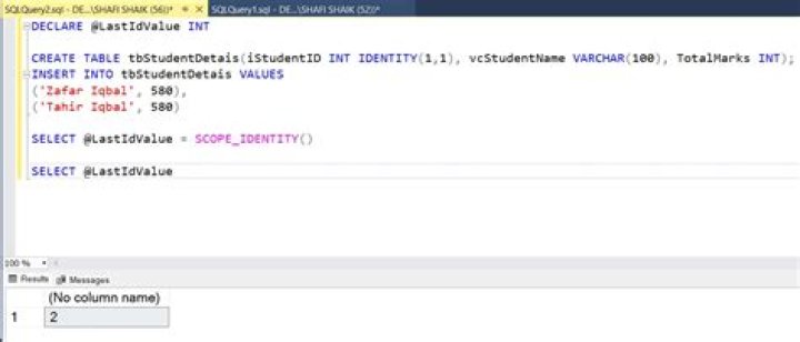 How do I get the last inserted ID in SQL Server