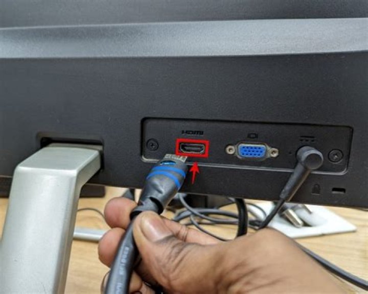 How do I hook up cable to my computer monitor