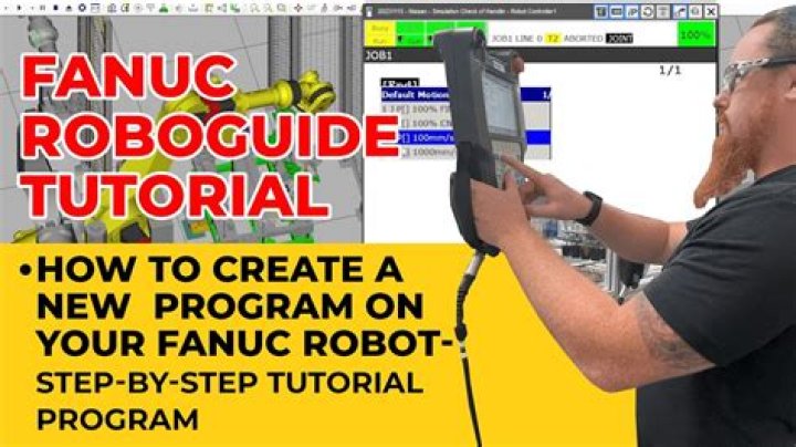 How do I run a program on Fanuc robot