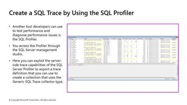 How do I run a SQL Profiler trace
