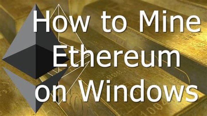 How do I run ethereum on Windows