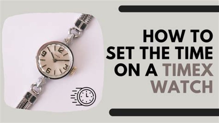 How do I set the time on my Concord Express