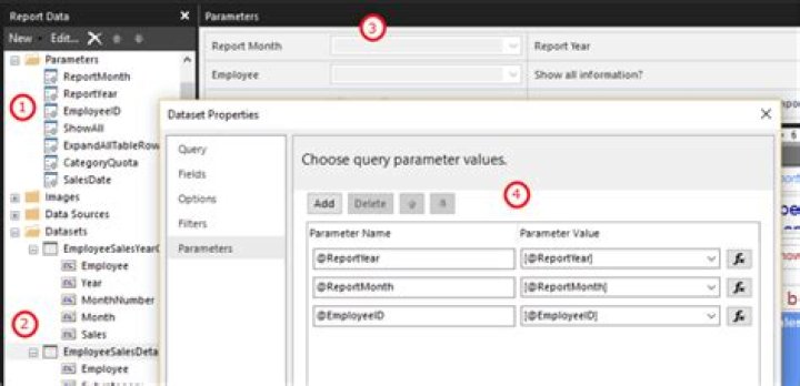 How do I sort in Report Builder