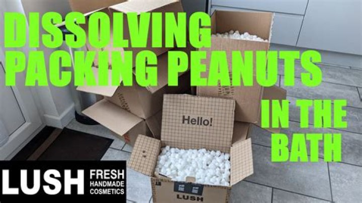 How do packing peanuts work