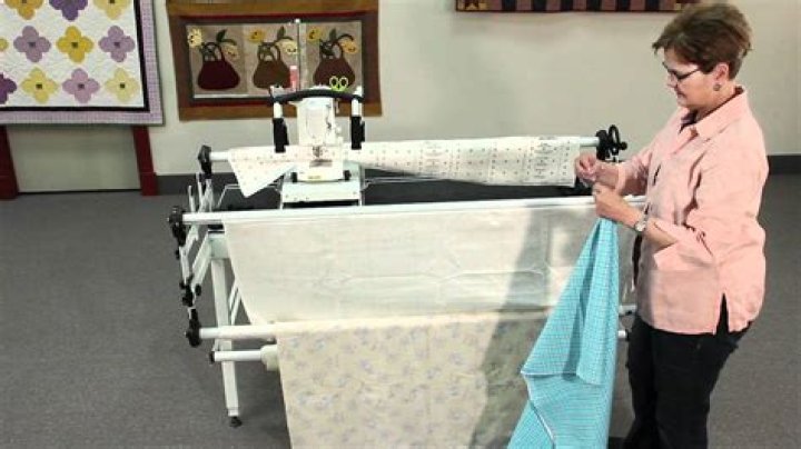 How do you attach a quilt to a quilting frame