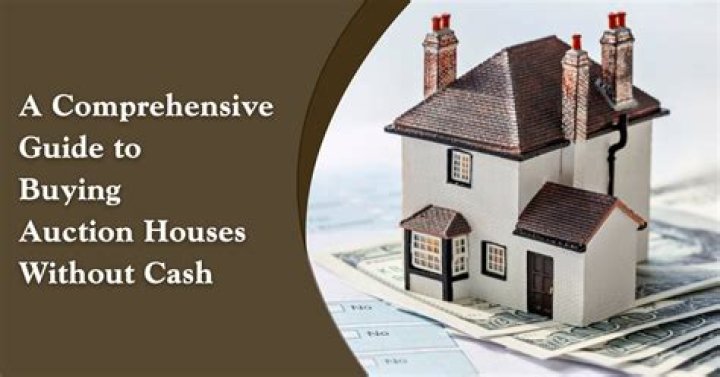 How do you buy a house at auction with no money