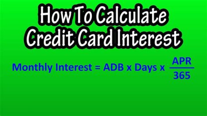 How do you calculate daily credit card balance