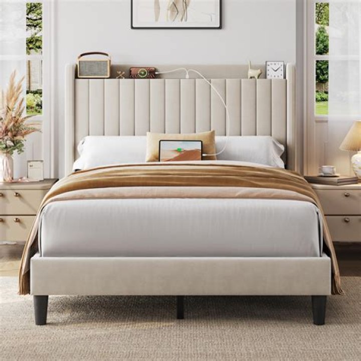 How do you care for an upholstered headboard