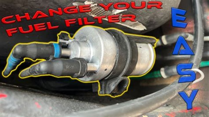 How do you change a fuel filter on a 2014 Ford Escape