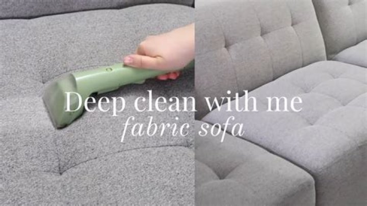 How do you clean a couch yourself