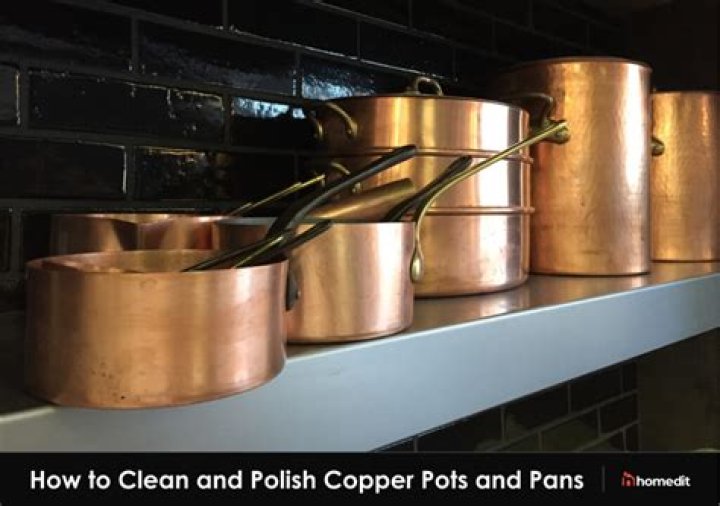 How do you clean copper pots