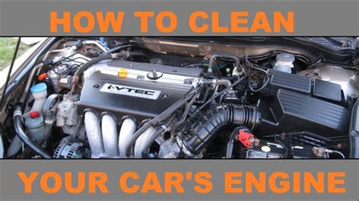 How do you clean engine parts before assembly