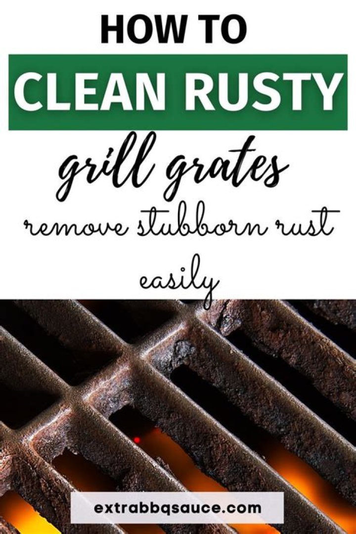 How do you clean metal grill grates