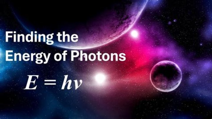 How do you convert joules to photons