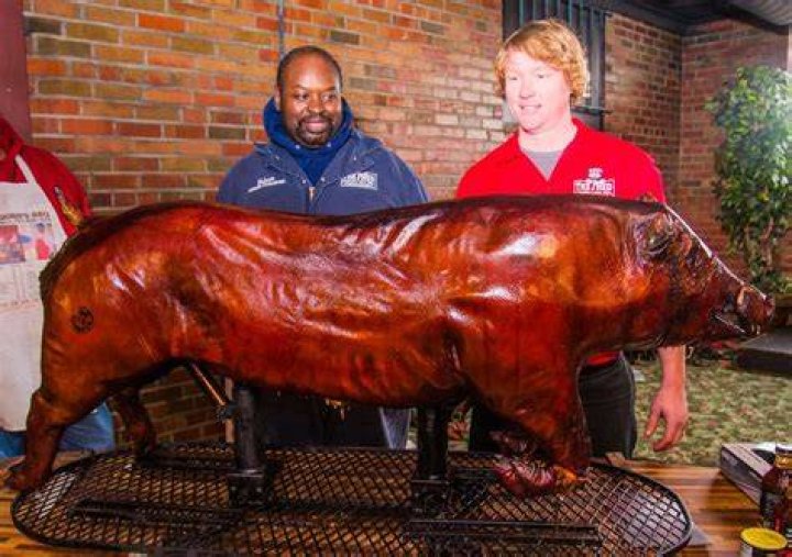 How do you cook a wild hog in the ground