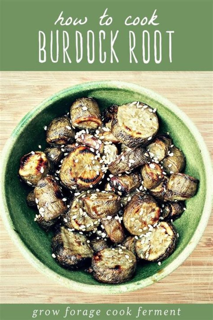 How do you cook burdock leaves