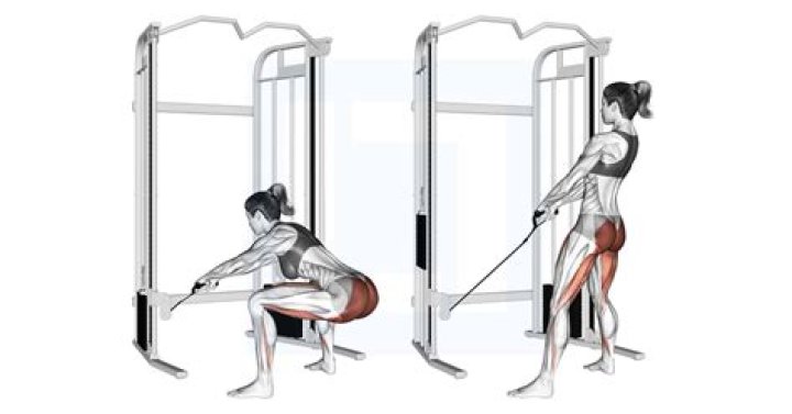 How do you do a deadlift on a cable machine