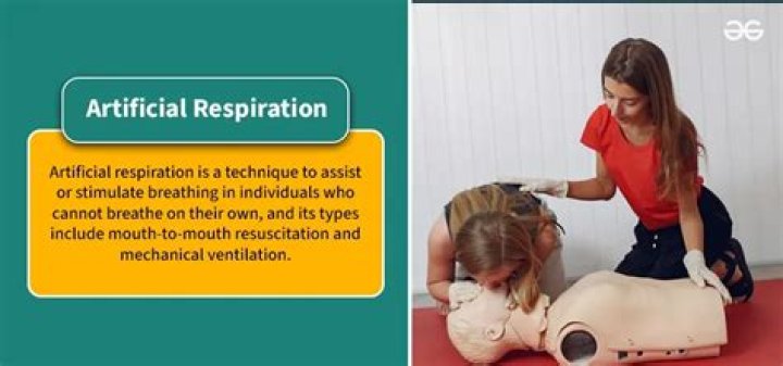 How do you do artificial respiration