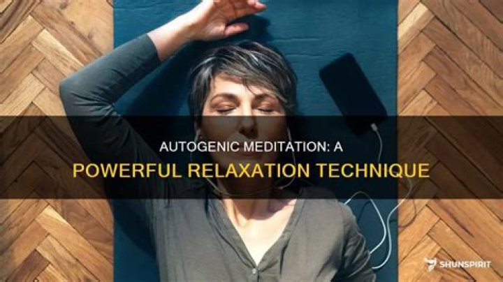 How do you do autogenic relaxation