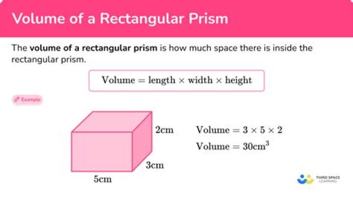 How do you find the height and volume of a rectangular prism