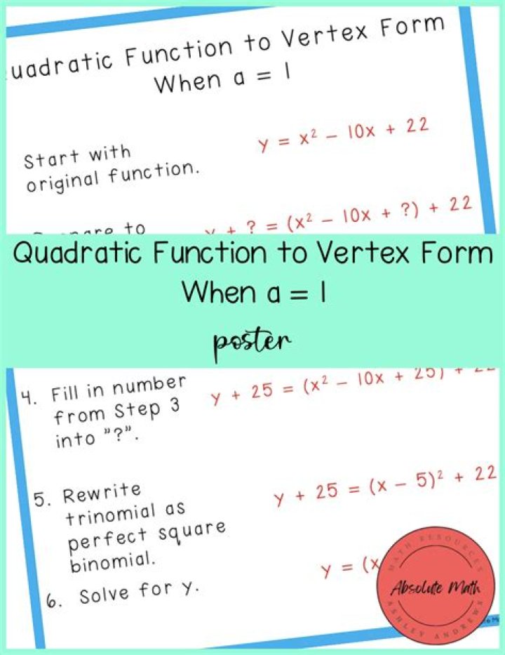 How do you find zeros in vertex form
