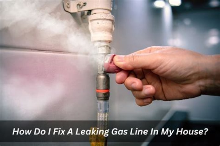 How do you fix a car gas line