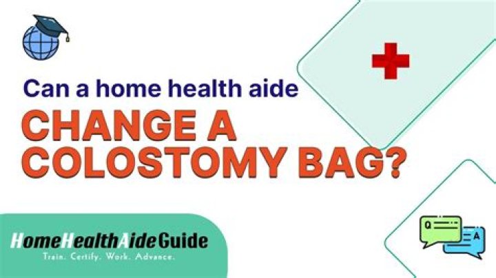 How do you fix a colostomy bag
