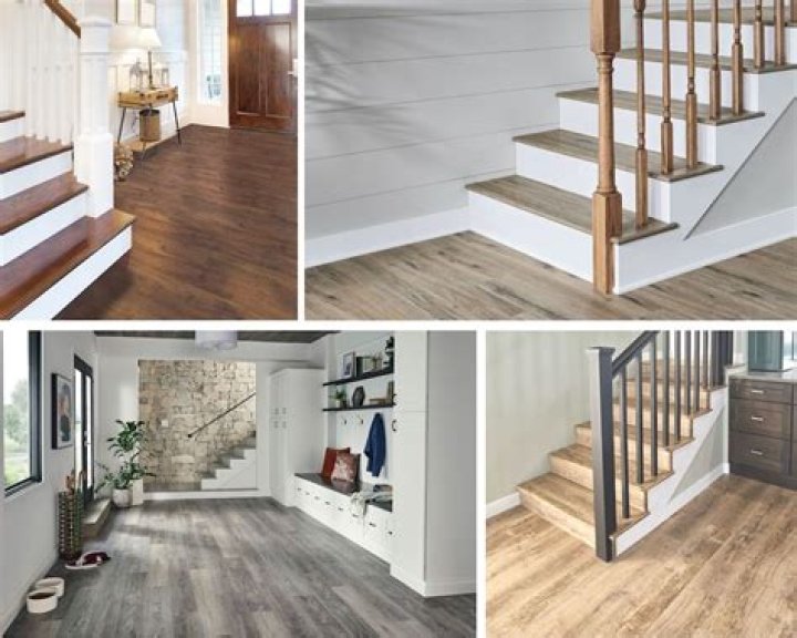 How do you install hardwood floors on stair landing