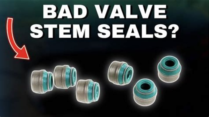 How do you know if your valve stem seals are bad