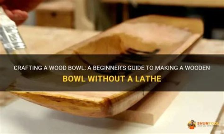 How do you lathe a wooden bowl