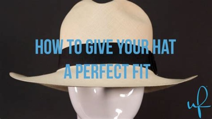 How do you make a hat fit your head