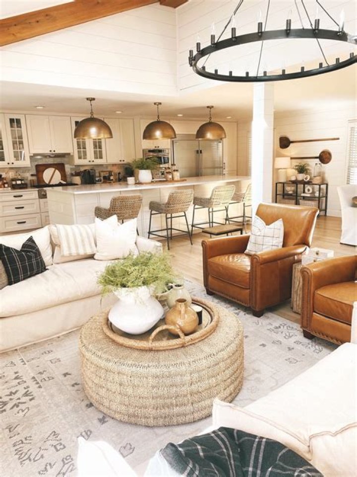 How do you make a large sitting room COSY