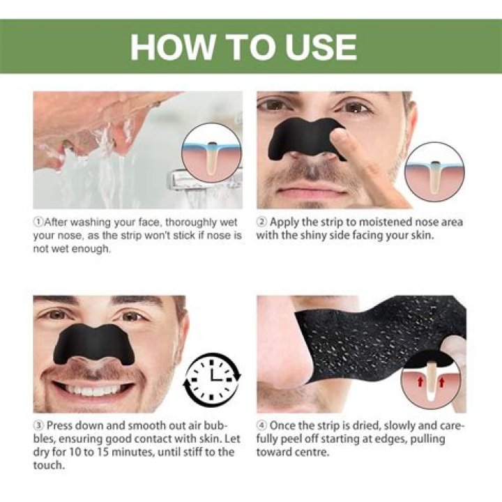How do you make a nose strip for blackheads