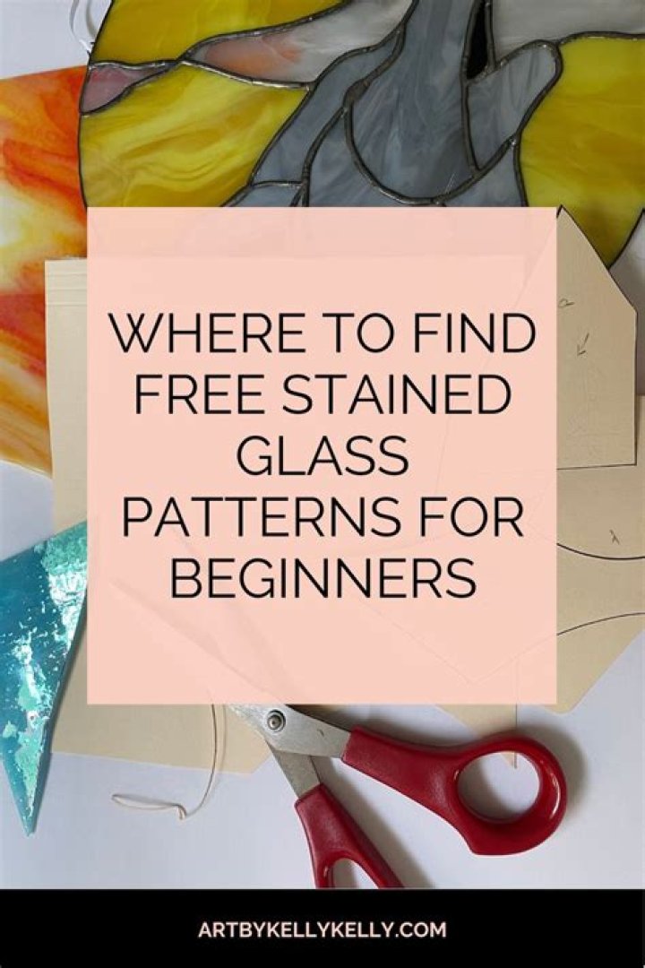 How do you make stained glass for beginners