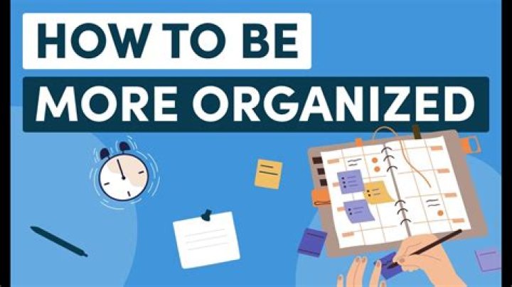 How do you organize multiple tasks