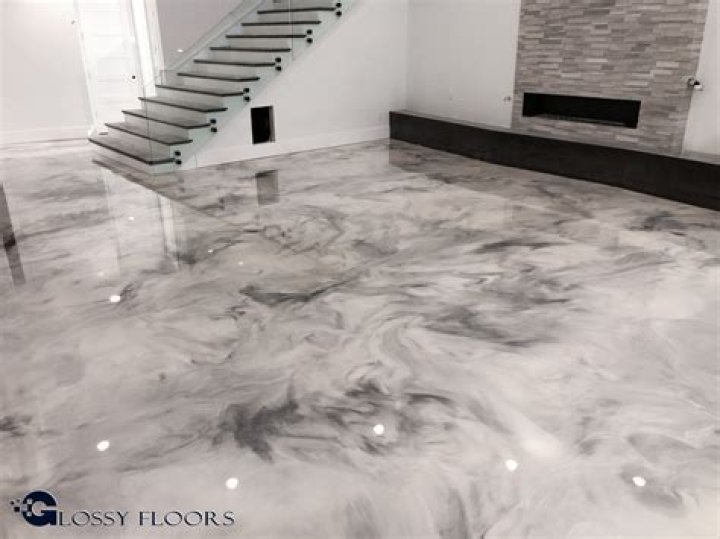 How do you paint marble floors