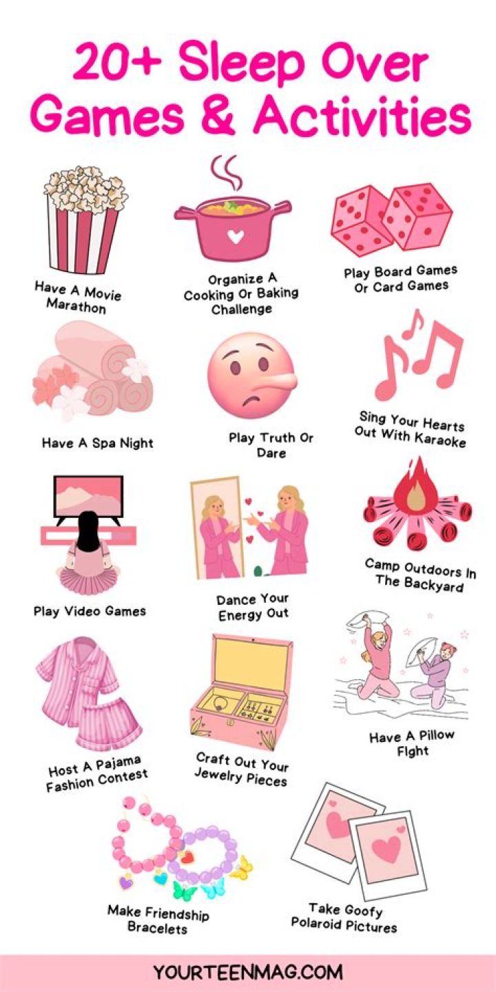 How do you prepare for a sleepover