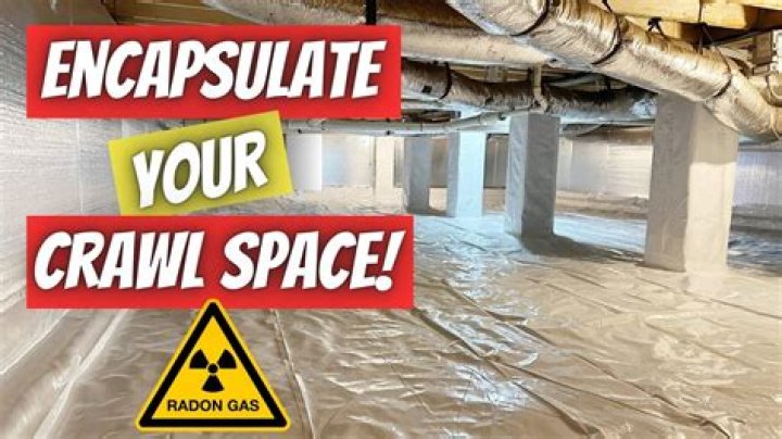 How do you Radon a crawl space