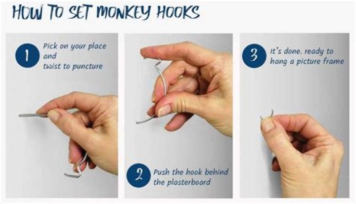 How do you remove a monkey hook from the wall