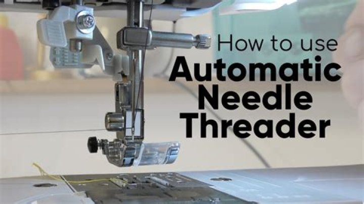 How do you remove an automatic needle threader