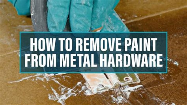 How do you remove paint from pavement