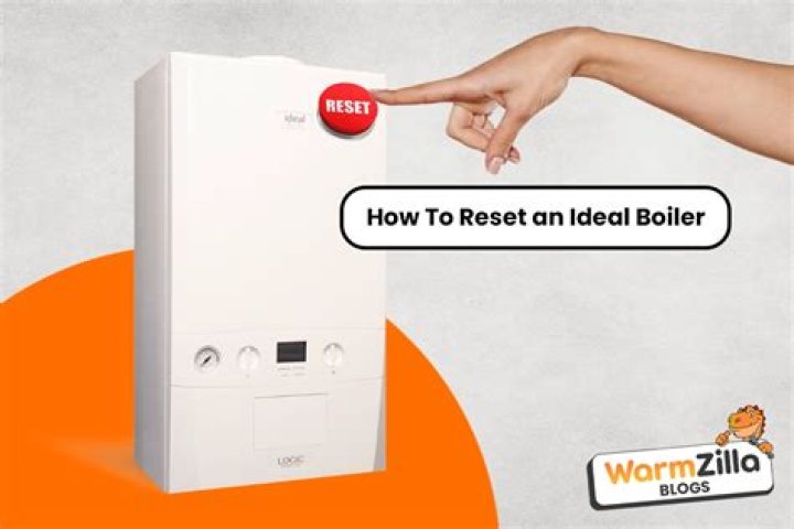 How do you reset a grant boiler after running out of oil