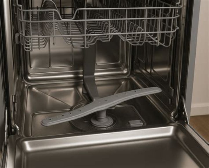 How do you reset the flashing light on a Whirlpool dishwasher